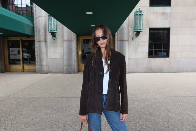 Brown Suede Jacket